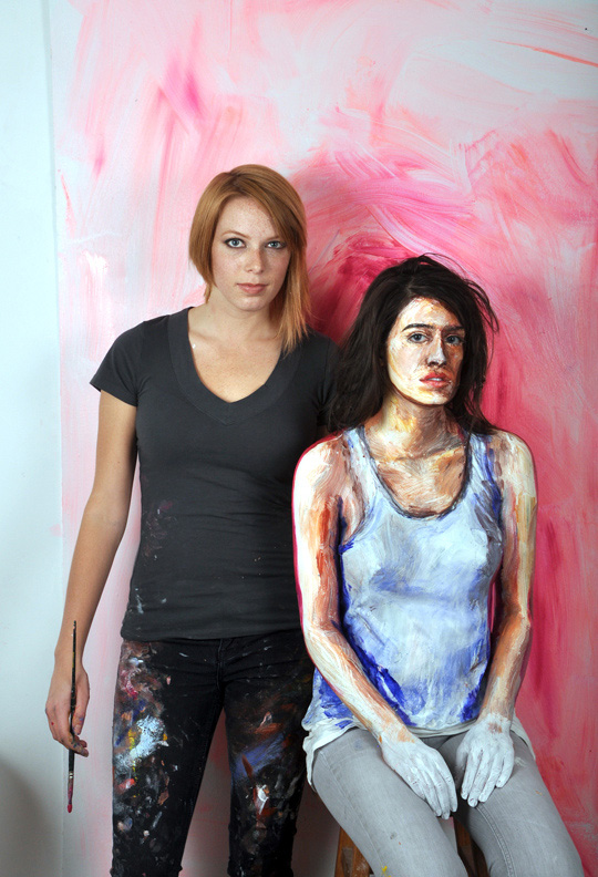 Pop Out Painting Alexa Meade